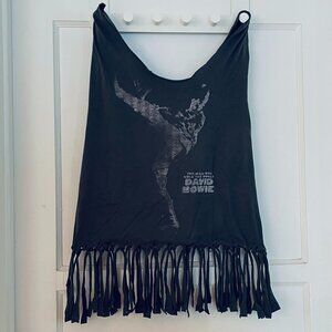 UPCYCLED Bowie Man Who Sold the World Handmade T-Shirt Tote